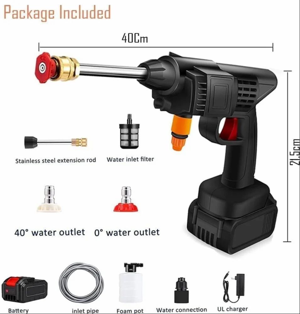 High Pressure Car Washer Foam Gun,High Pressure Washer Gun, 750 ml, 2 mm